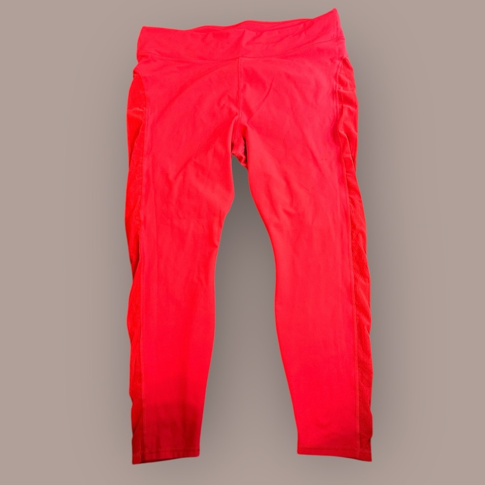 Fabletics High waisted PureLuxe mesh leggings womens 3X